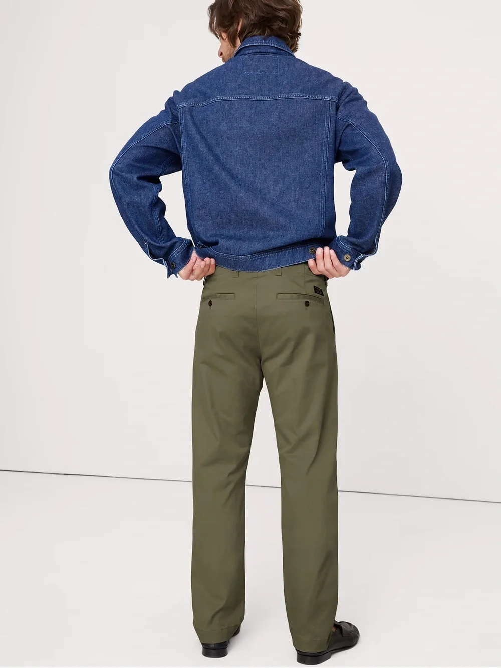 Banana Republic Emerson Straight Lived-In Chino Pants
